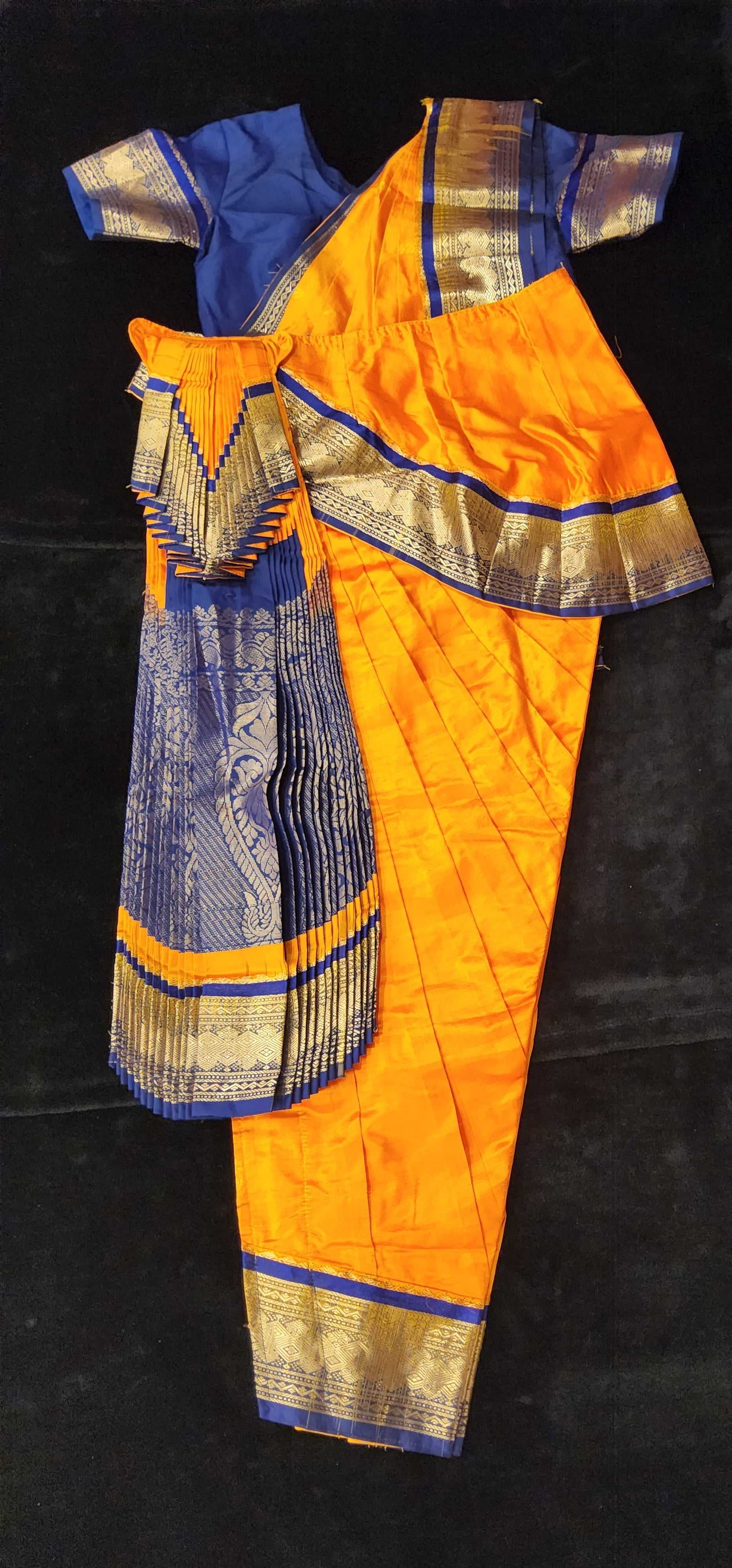 Bharatnatyam Dress Dharmavaram Silk Saree Shanthi Tailors