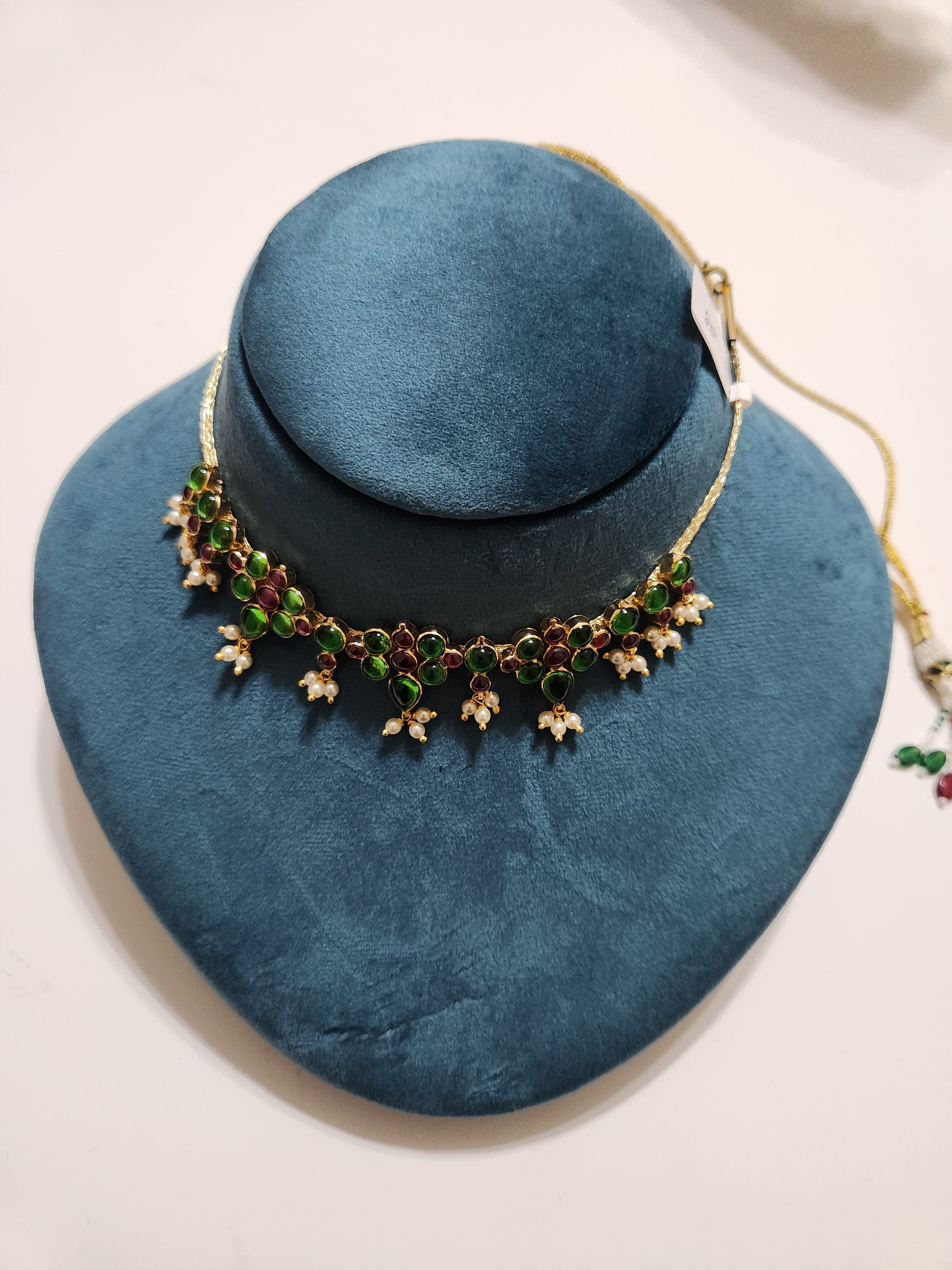 Green Flower Necklace | Original Temple Jewelry