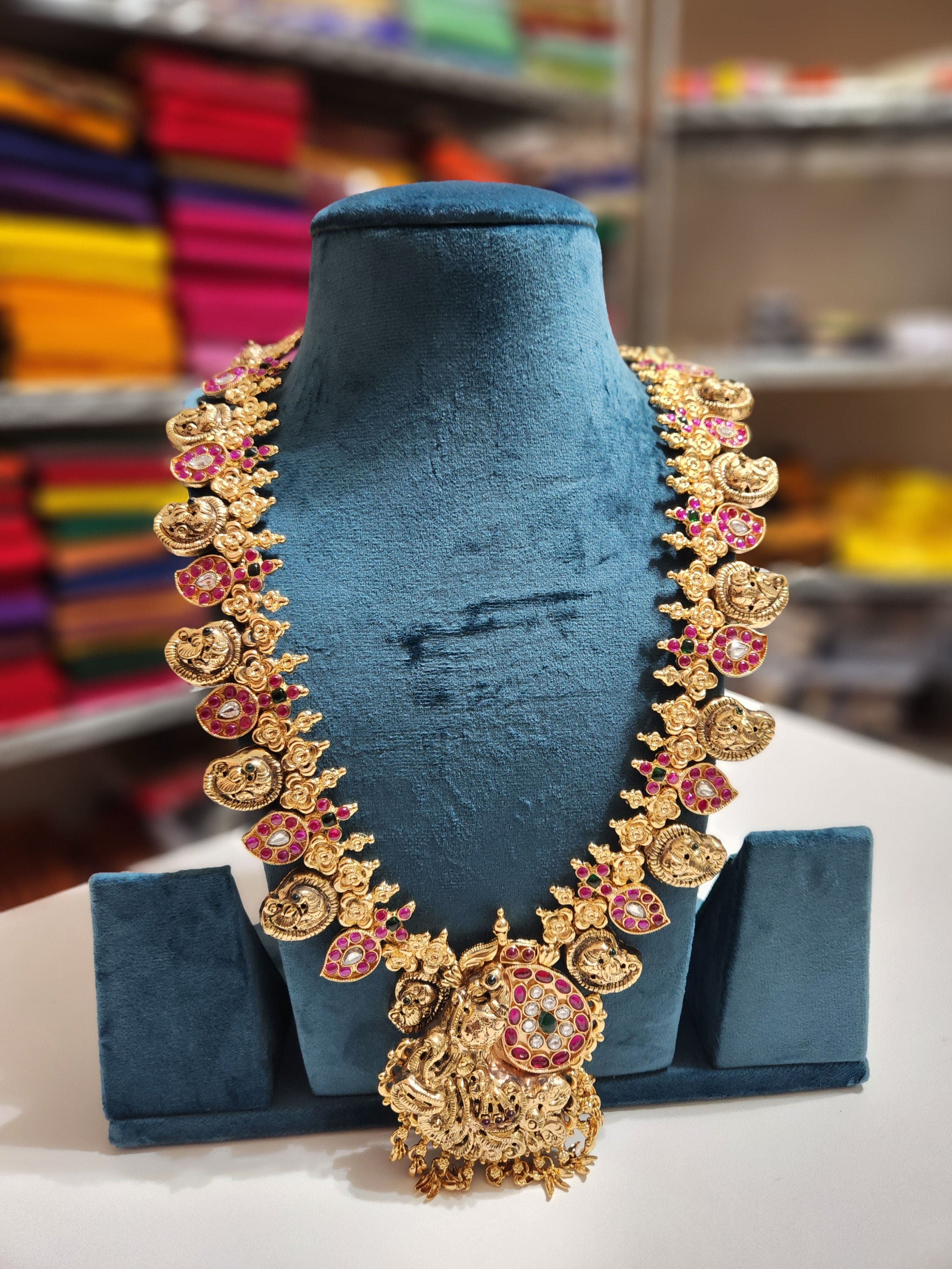 Pink Pearl Antique Chain | Fashion Jewelry