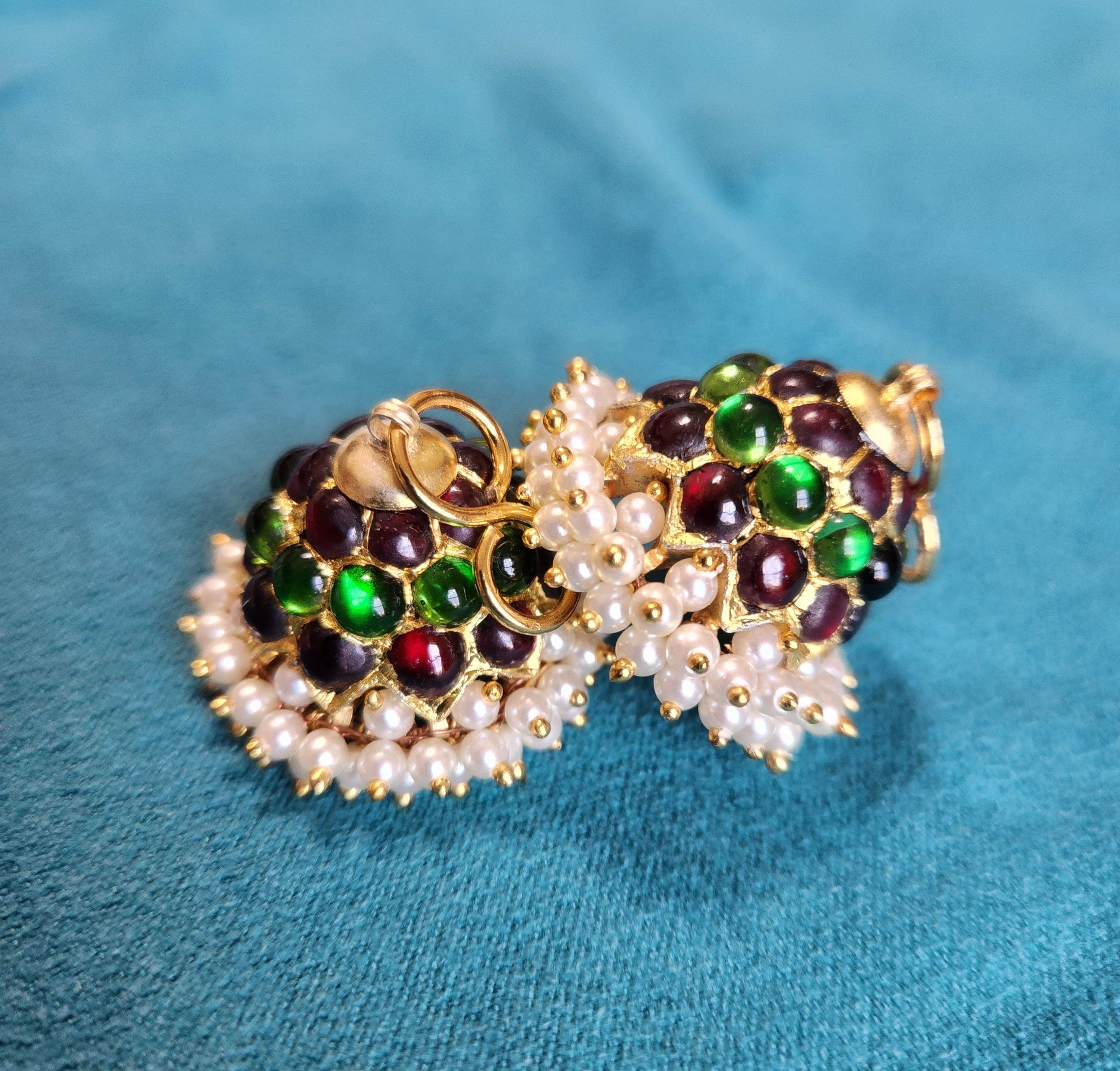 Jhumka/Jimmikki Temple Jewelry | 10 Bit | Original Temple Jewelry - ON PRE-ORDER