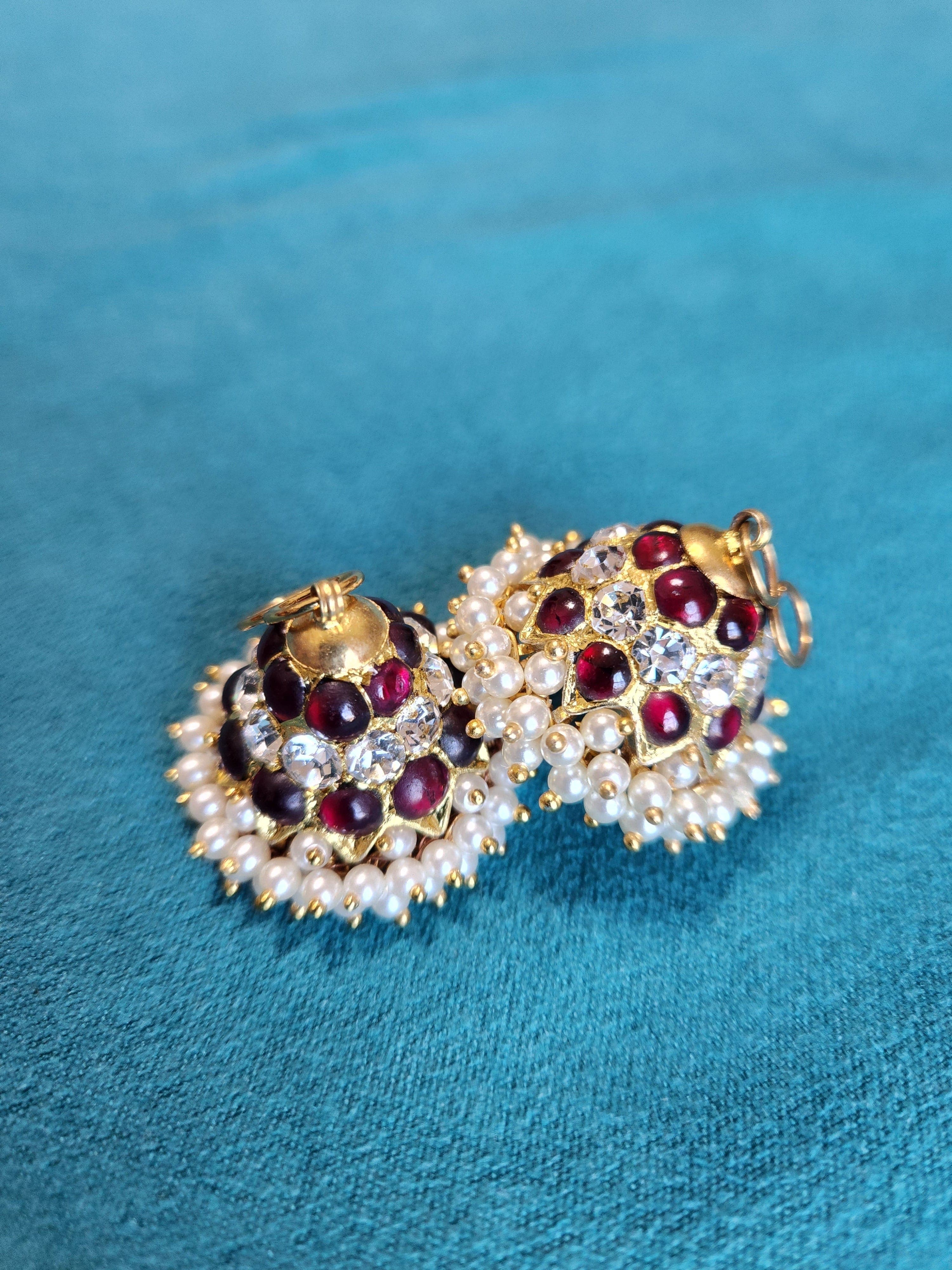 Jhumka/Jimmikki Temple Jewelry | 10 Bit | Original Temple Jewelry - ON PRE-ORDER
