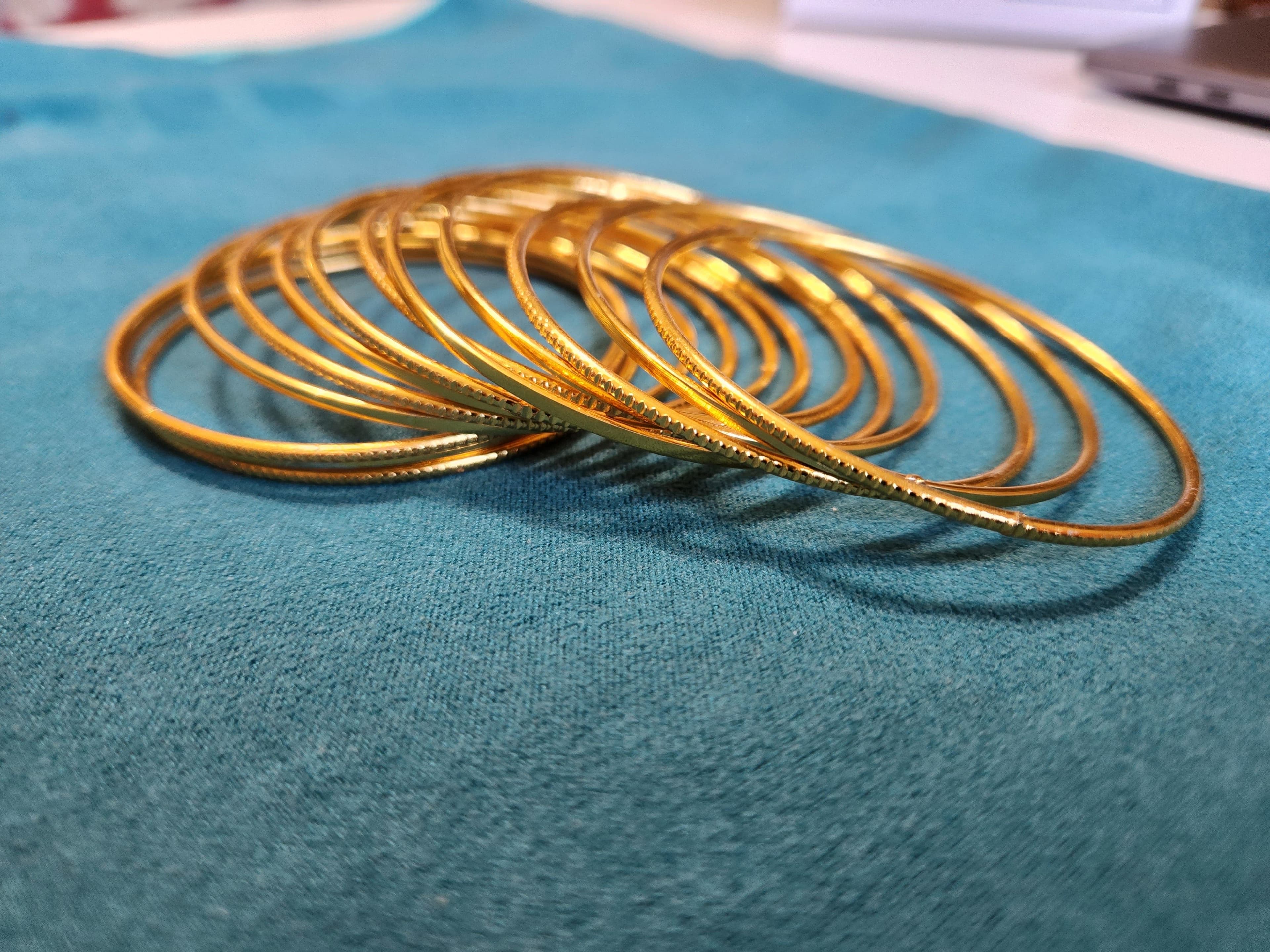 Plain Gold Bangle| Imitation Jewelry