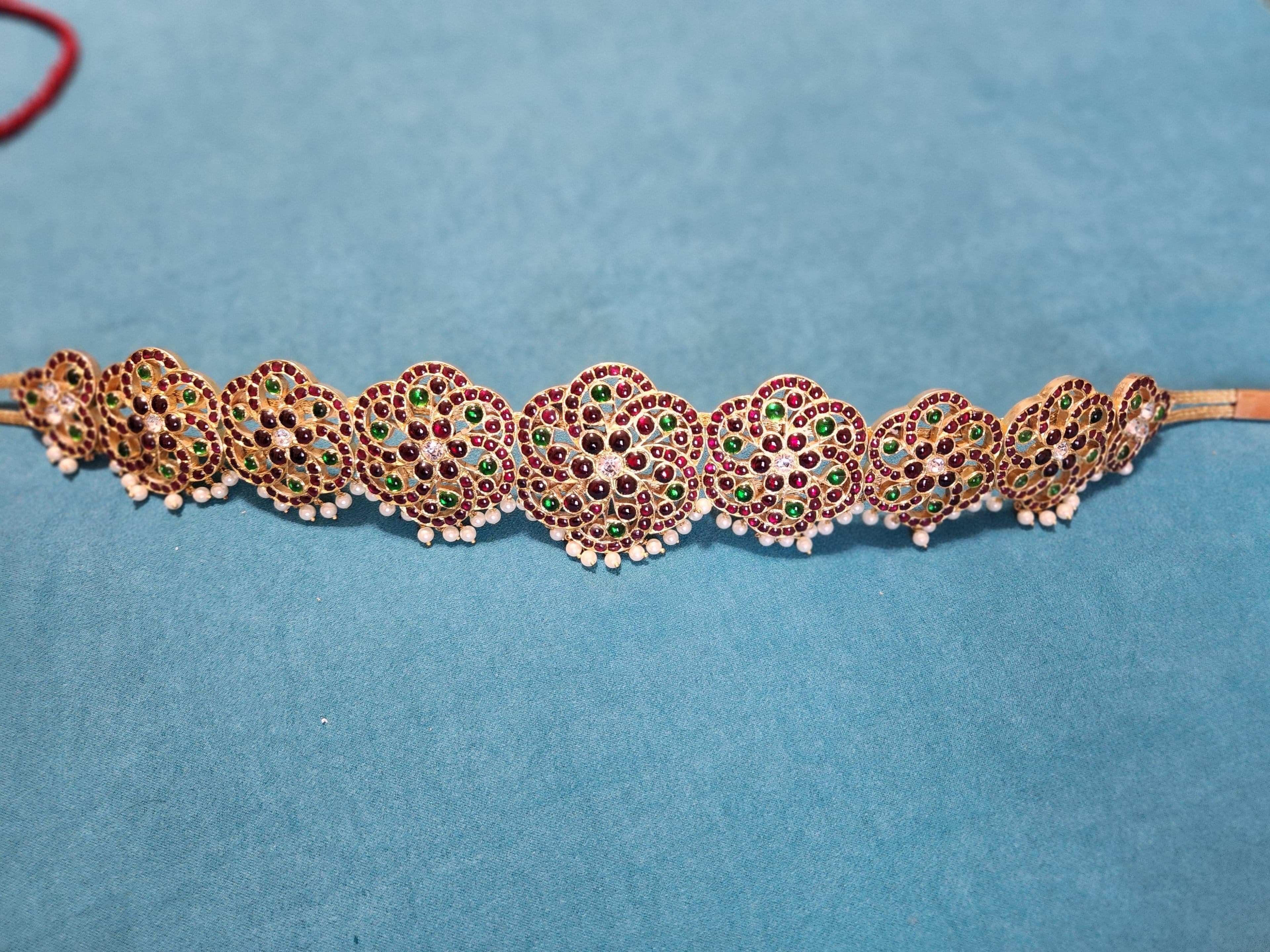 Round Flower Hip Belt | Original Temple Jewelry-ON PRE-ORDER