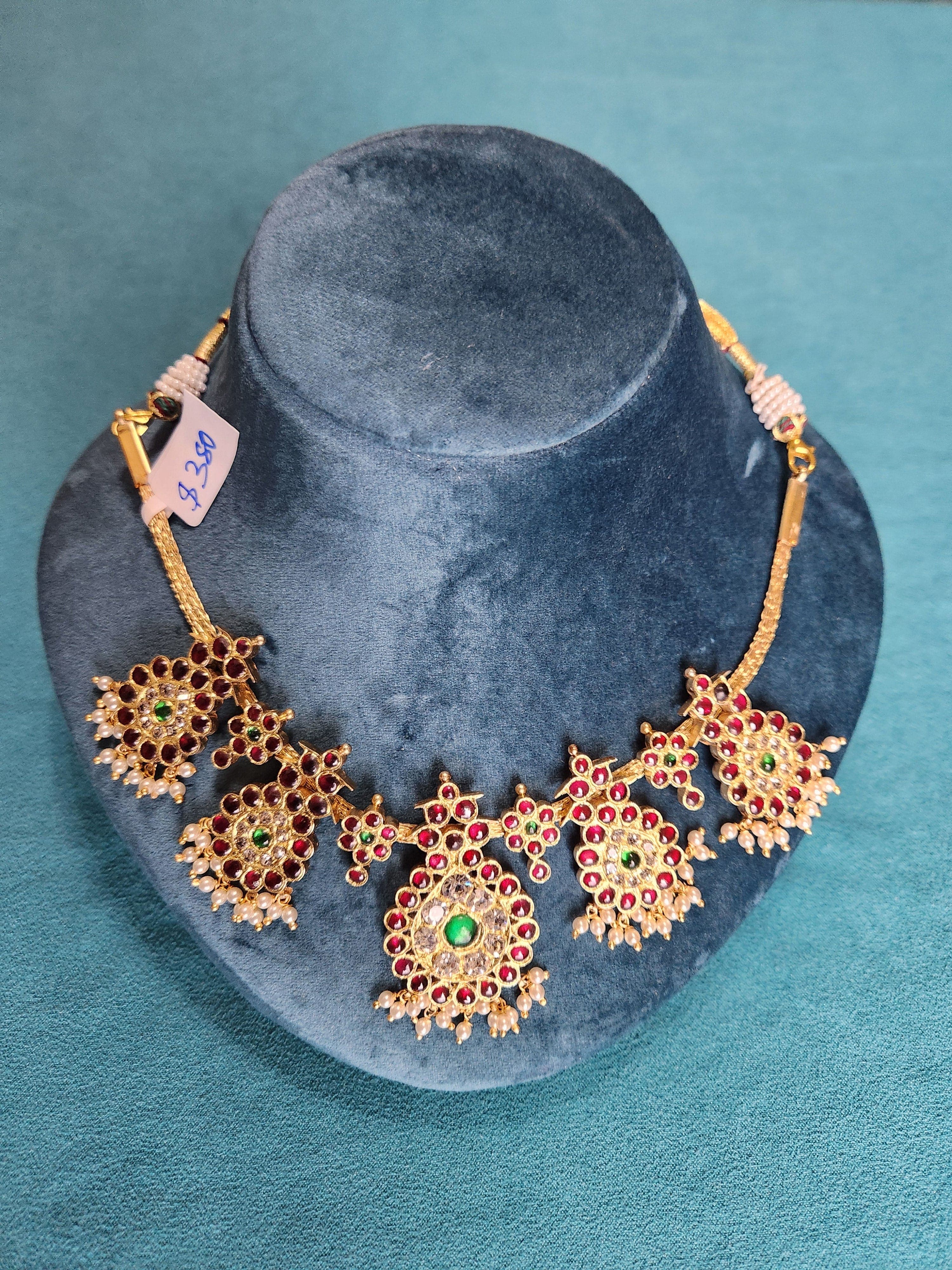 5 Bit Flower Short Necklace | Original Temple Jewelry-ON PRE-ORDER