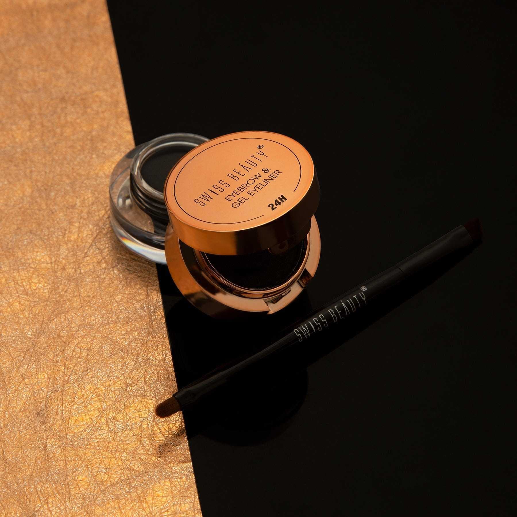 EYEBROW AND GEL EYELINER | Swiss Beauty