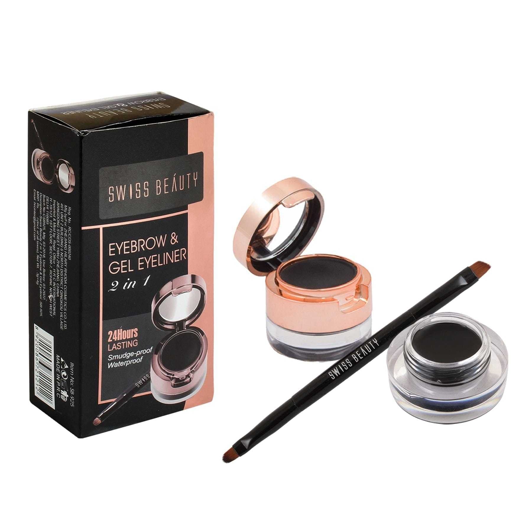 EYEBROW AND GEL EYELINER | Swiss Beauty