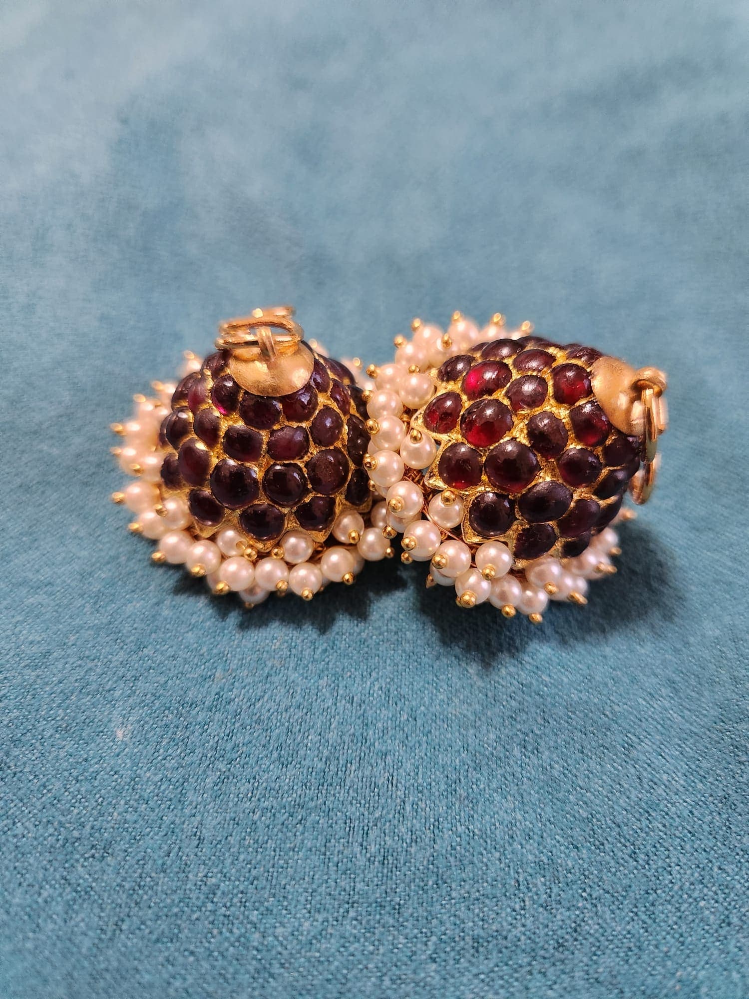 Jhumka/Jimmikki Temple Jewelry | 12 Bit | Original Temple Jewelry-ON PRE-ORDER