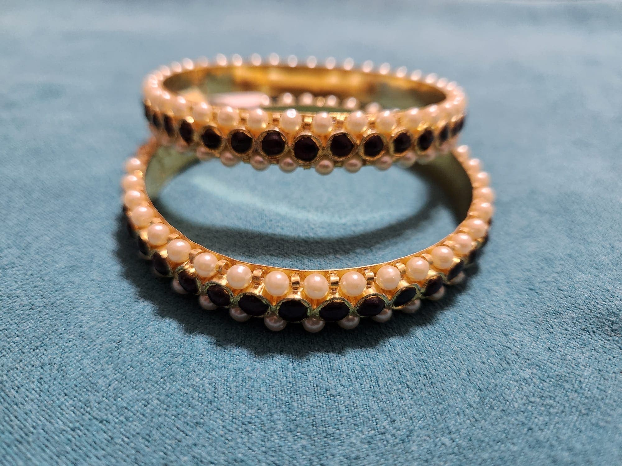 Bangles with Kemp Stones | Original Temple Jewelry-ON PRE-ORDER