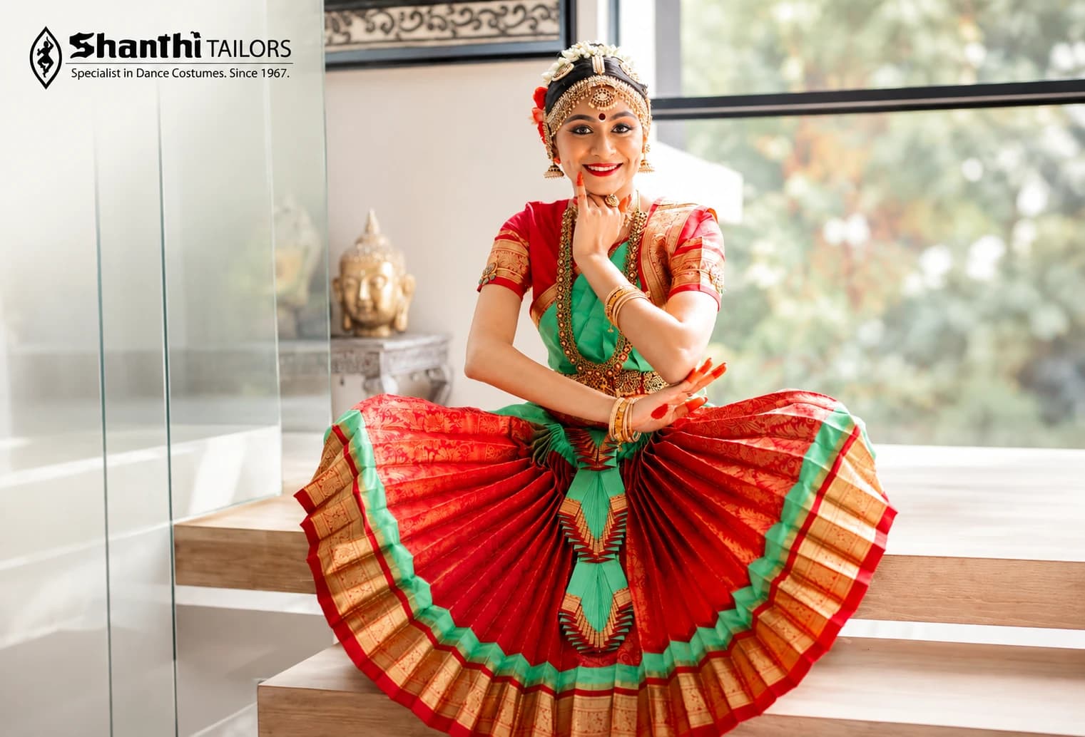 Pavai Villaku Pant Style | Bharatnatyam Costume Design | Custom order (Est. 1967)