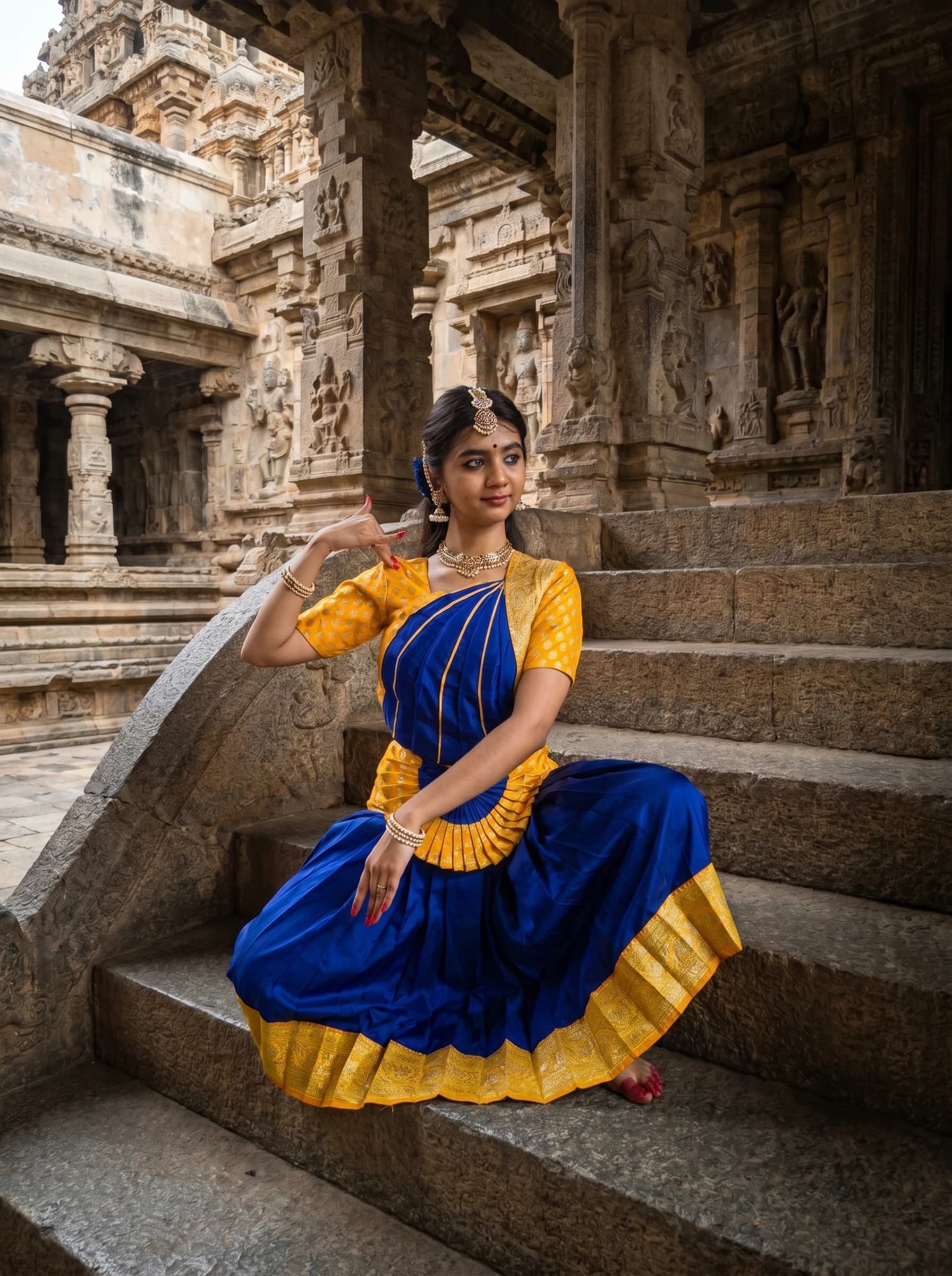 Pavadai Style Costume