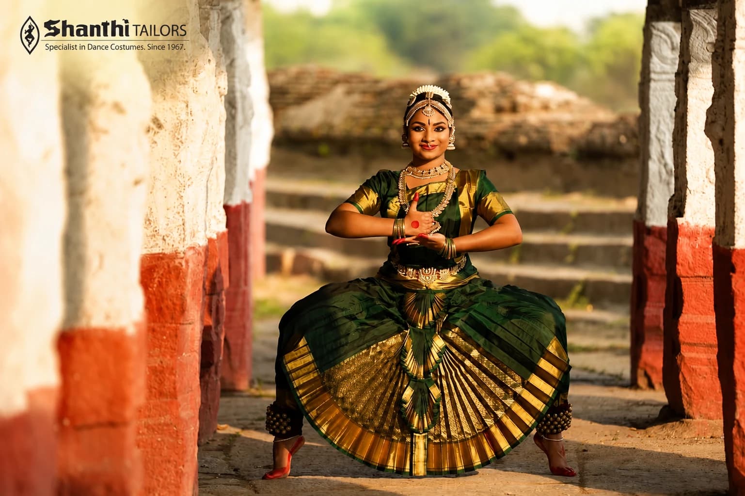 Pavai Villaku Pant Style | Bharatnatyam Costume Design | Custom order (Est. 1967)