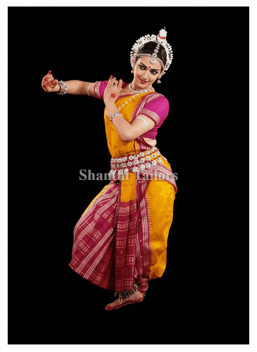 Odissi Dance Costume | Traditional Silk Saree Costume | Custom Tailored Silk (Est. 1967)