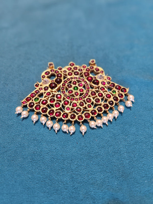 Peacock Pendant | Original Temple Jewellery