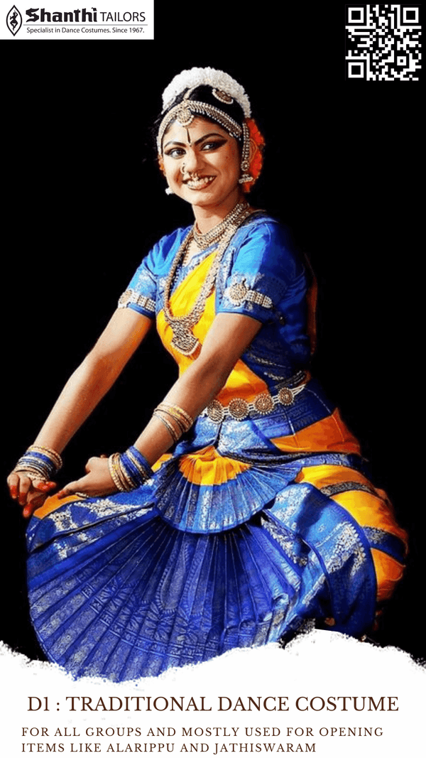 Dance Costume - Bharatanatyam
