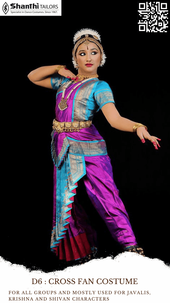 Dance Costume Bharatanatyam Shanthi Tailors